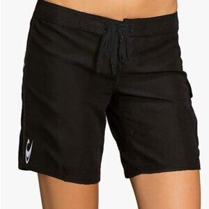 O'NEILL, South Pacific 9, Women's Board Shorts, Hyperdry, Black Sz 1
